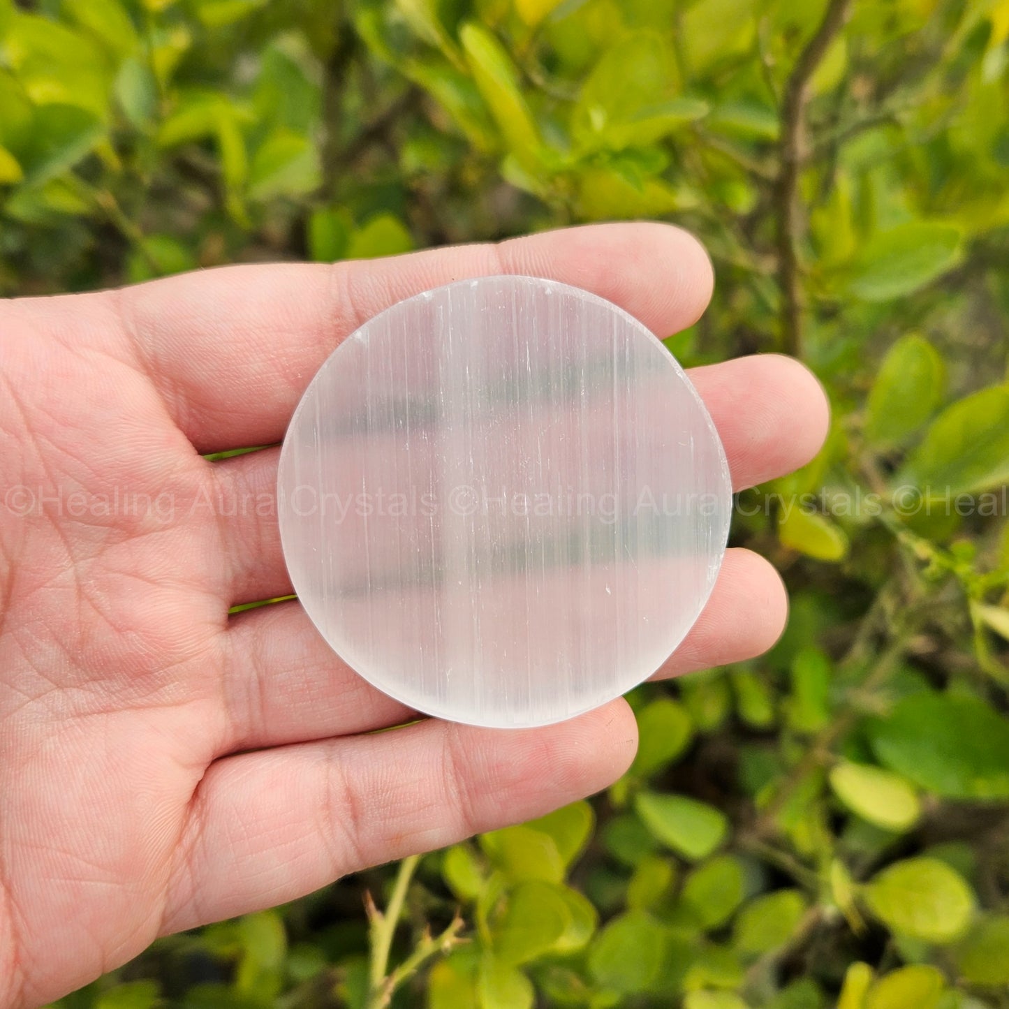 Selenite Charging Plate Small 2 inches