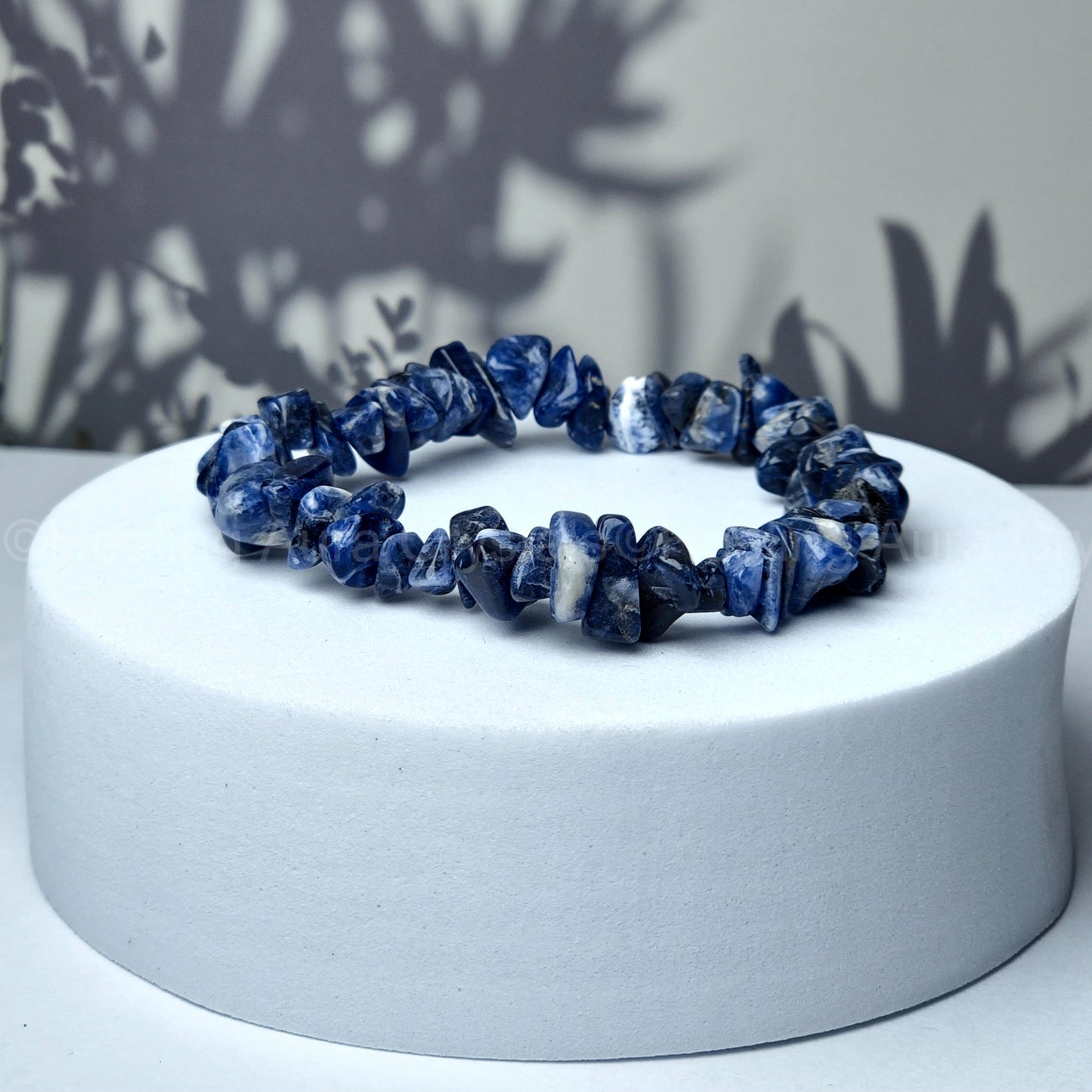 Sodalite Chip Bracelet- Premium Quality