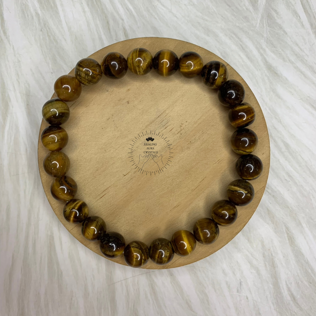 Tigers Eye Bracelet (8mm) -Premium Quality