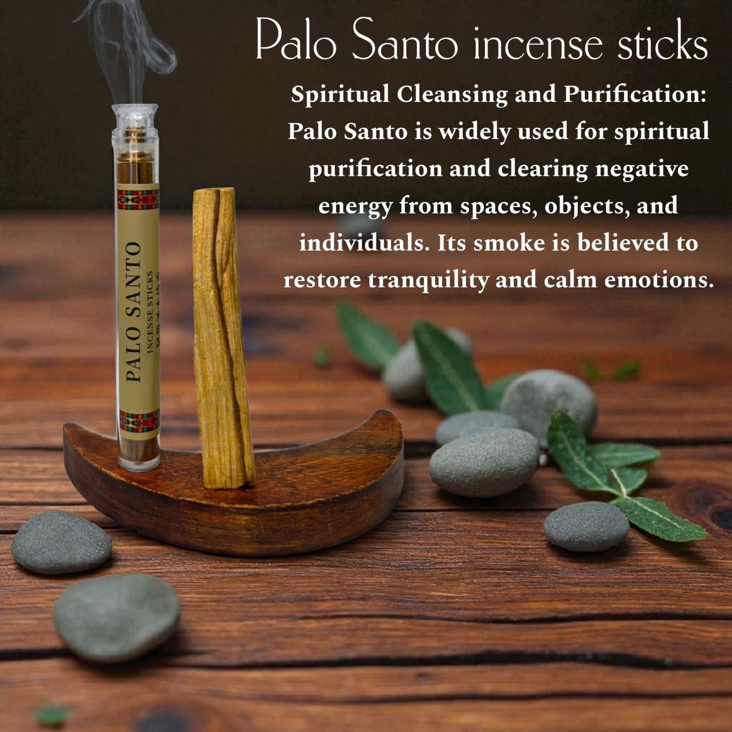 Palo Santo Incense Sticks - Pack of 20 (Residue Free)