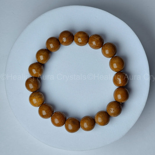 Yellow Jasper Bracelet 10mm