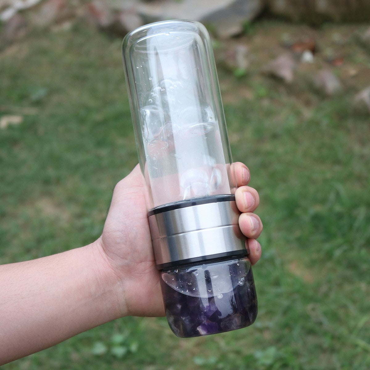 Crystal Water Bottle for Crystalised Water (500 ml)