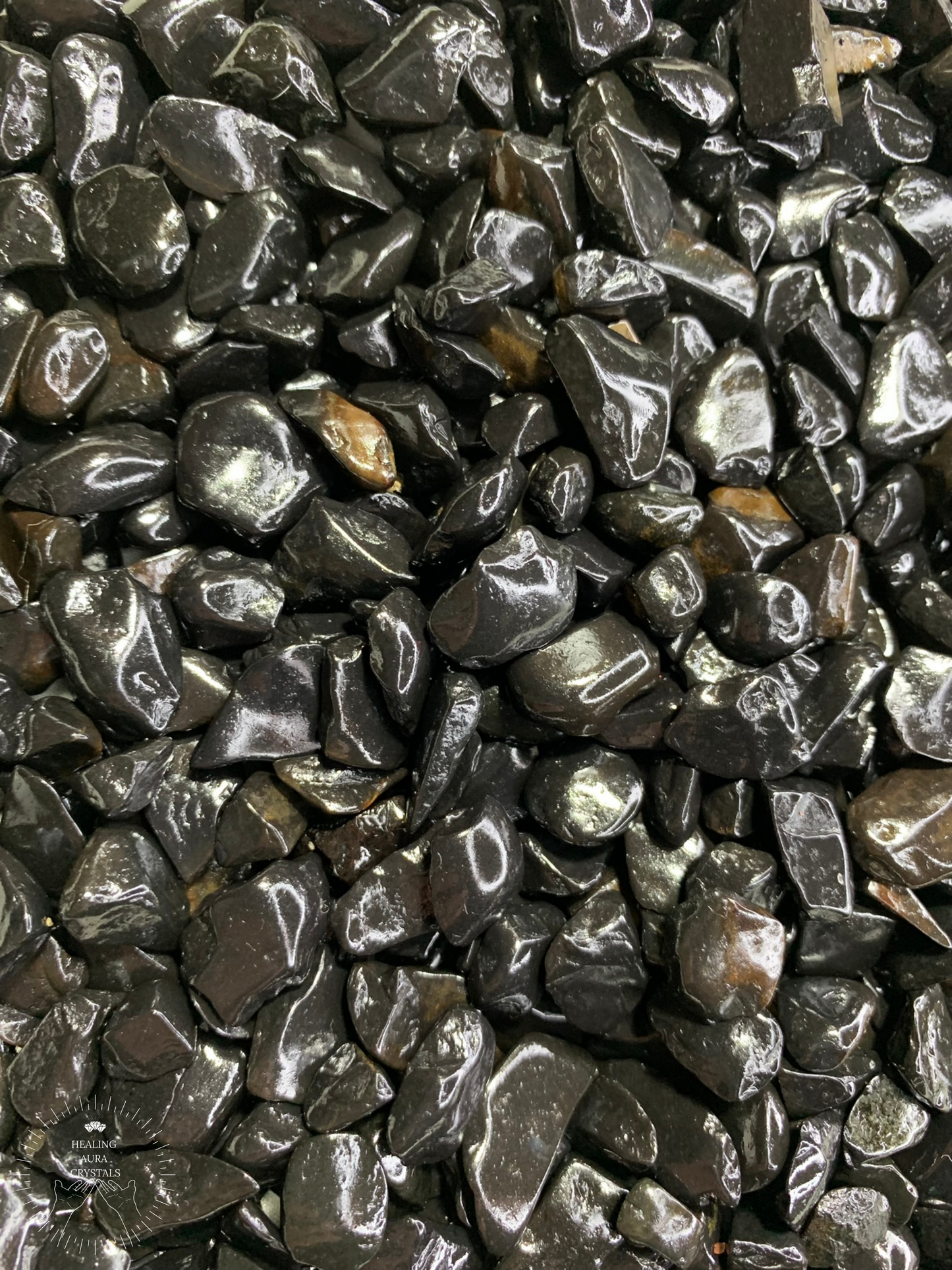 Black Obsidian Chips