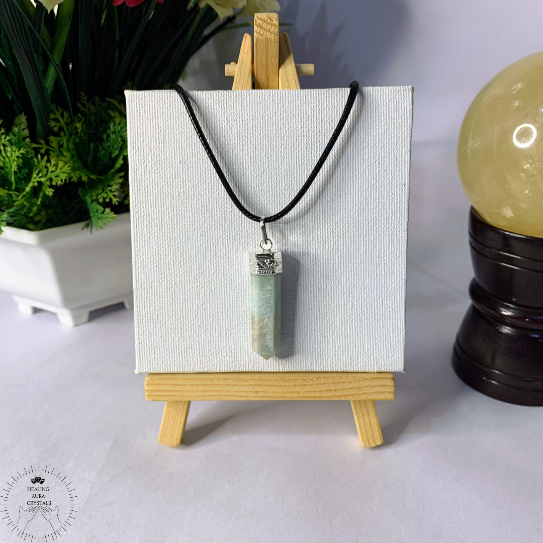 Amazonite Pencil Pendant