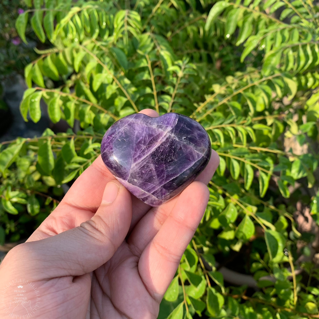 Amethyst Premium Heart