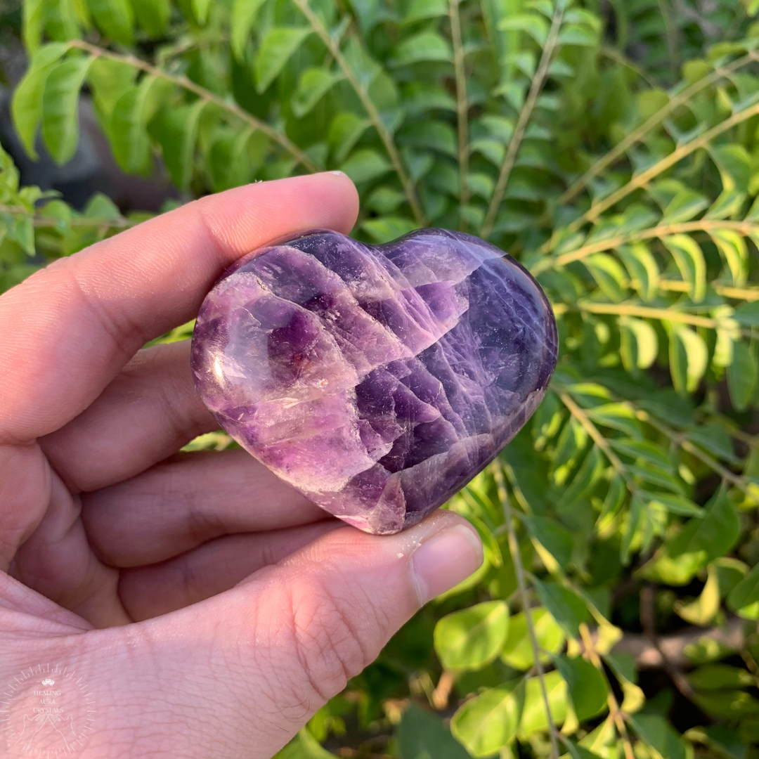 Amethyst Premium Heart
