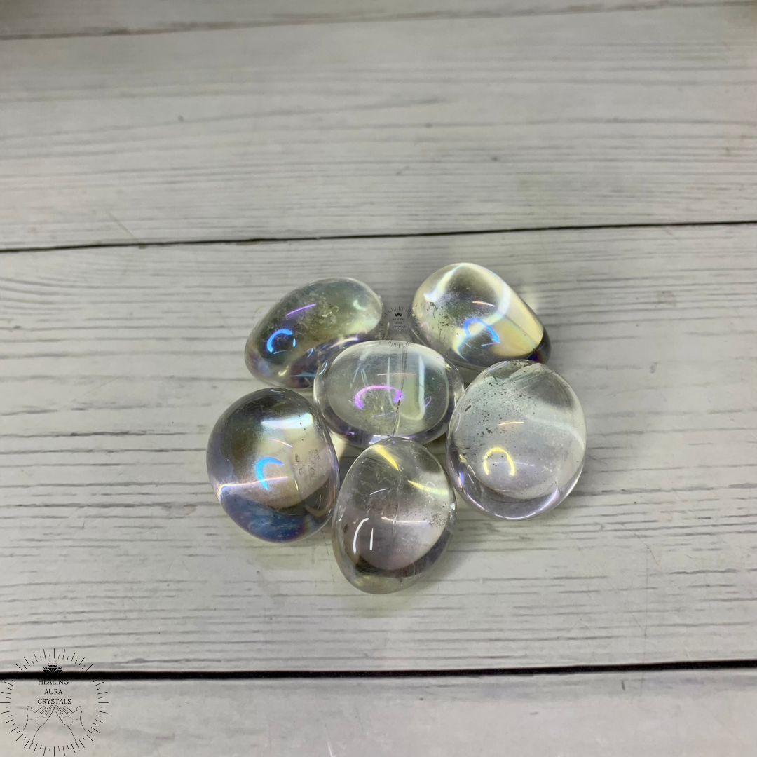 Angel Aura Quartz Tumble-Premium Quality