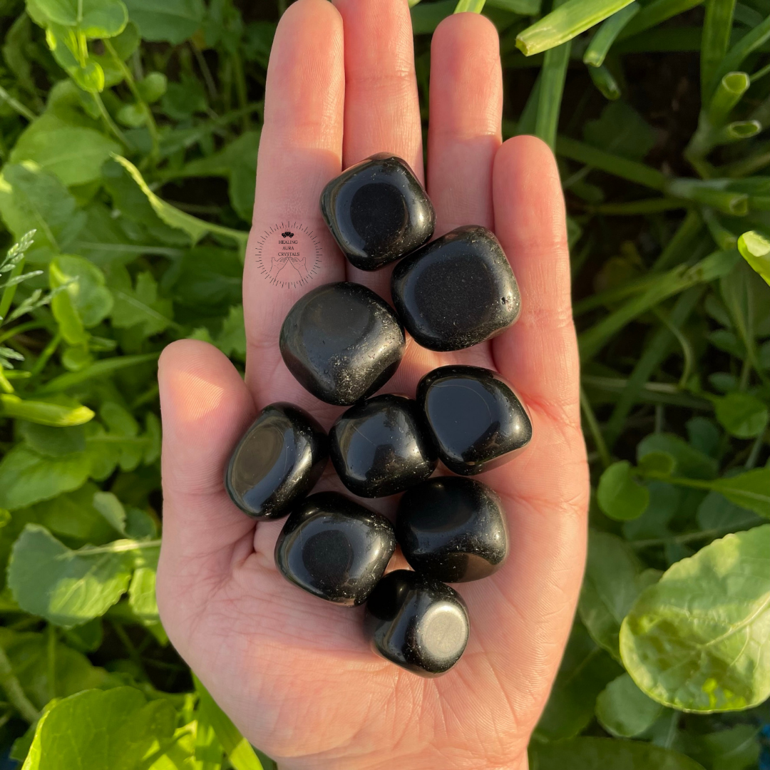 Black Obsidian Tumble