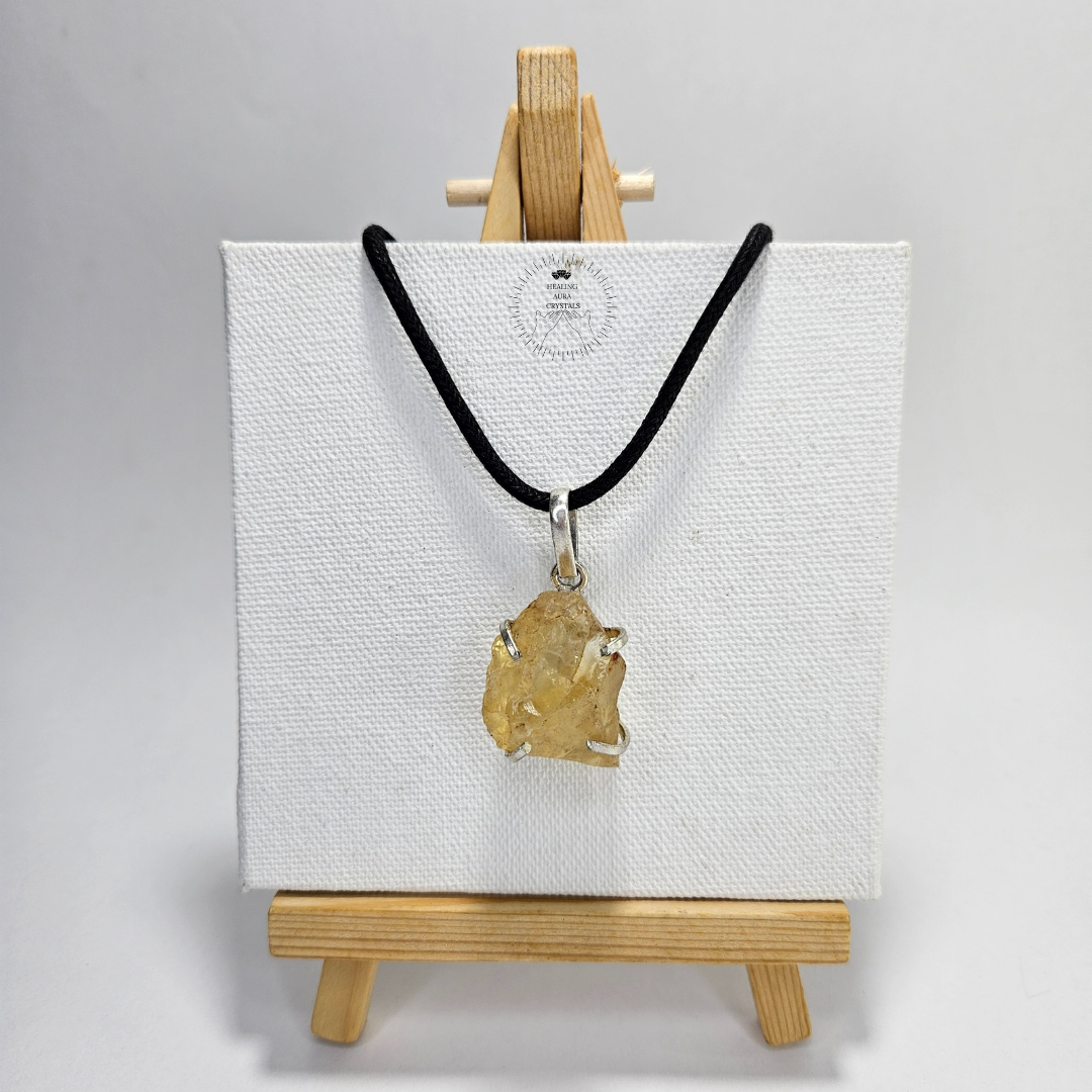 Citrine Raw Pendant