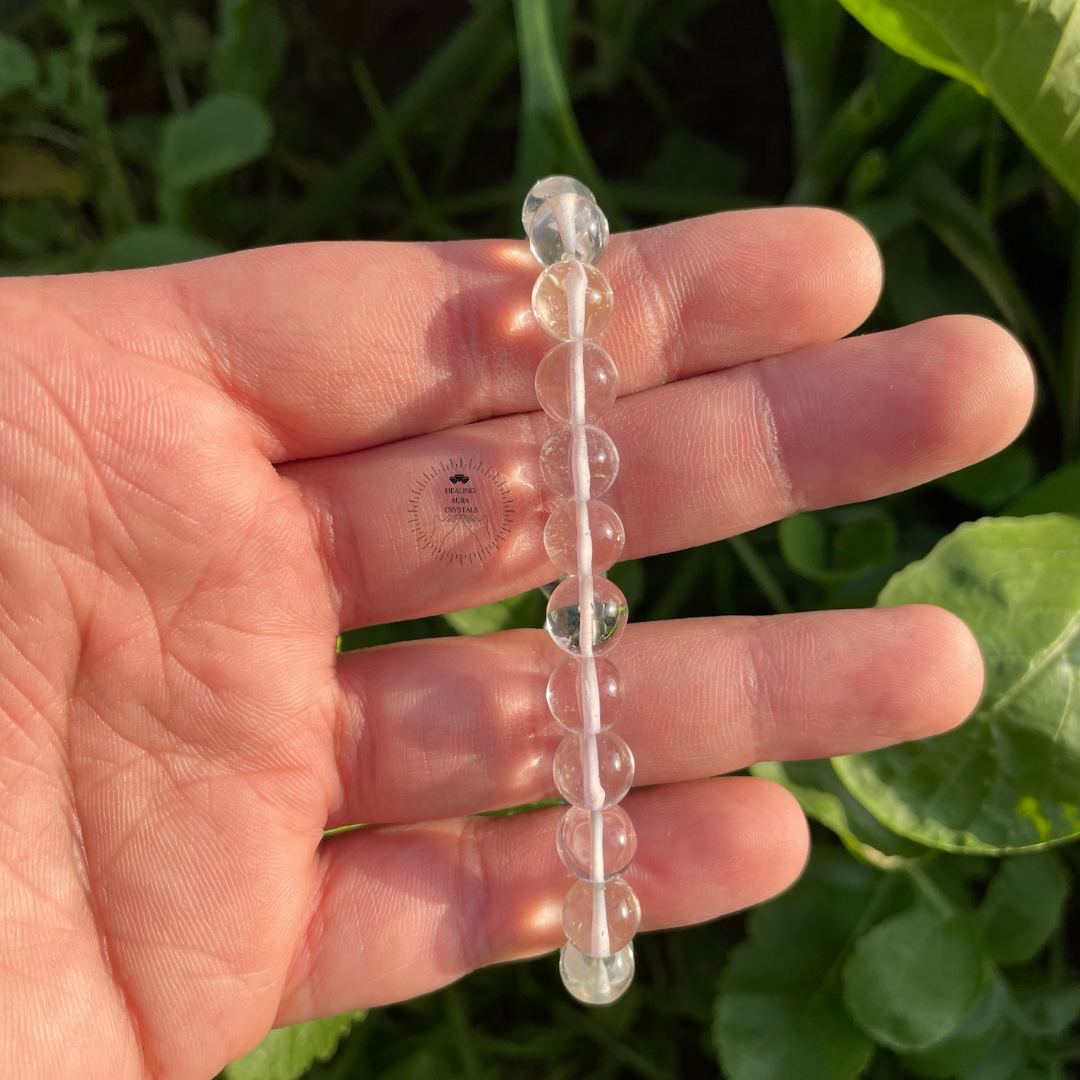 Clear Quartz Bracelet (8mm)