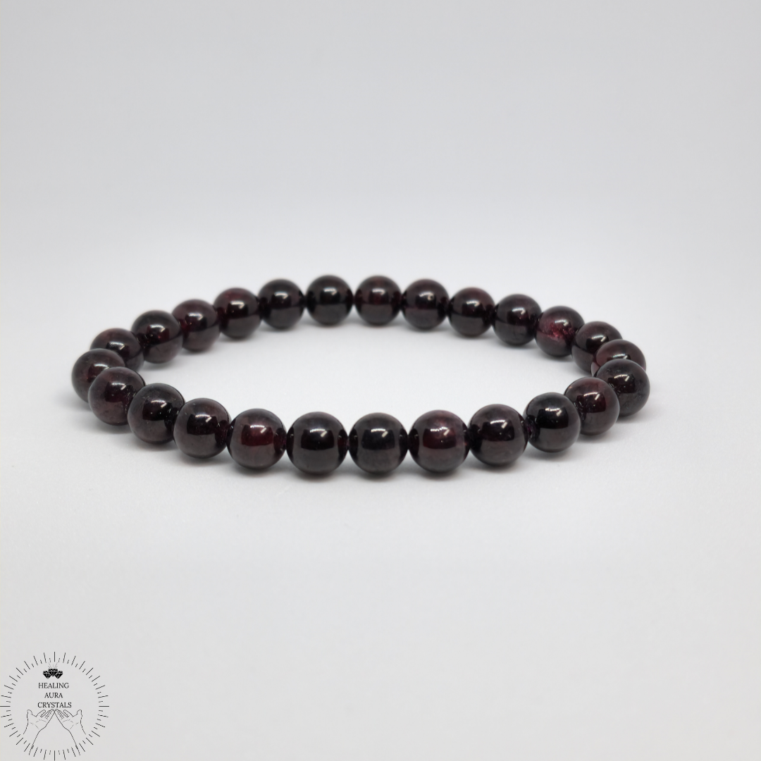 Garnet Bracelet (8mm)
