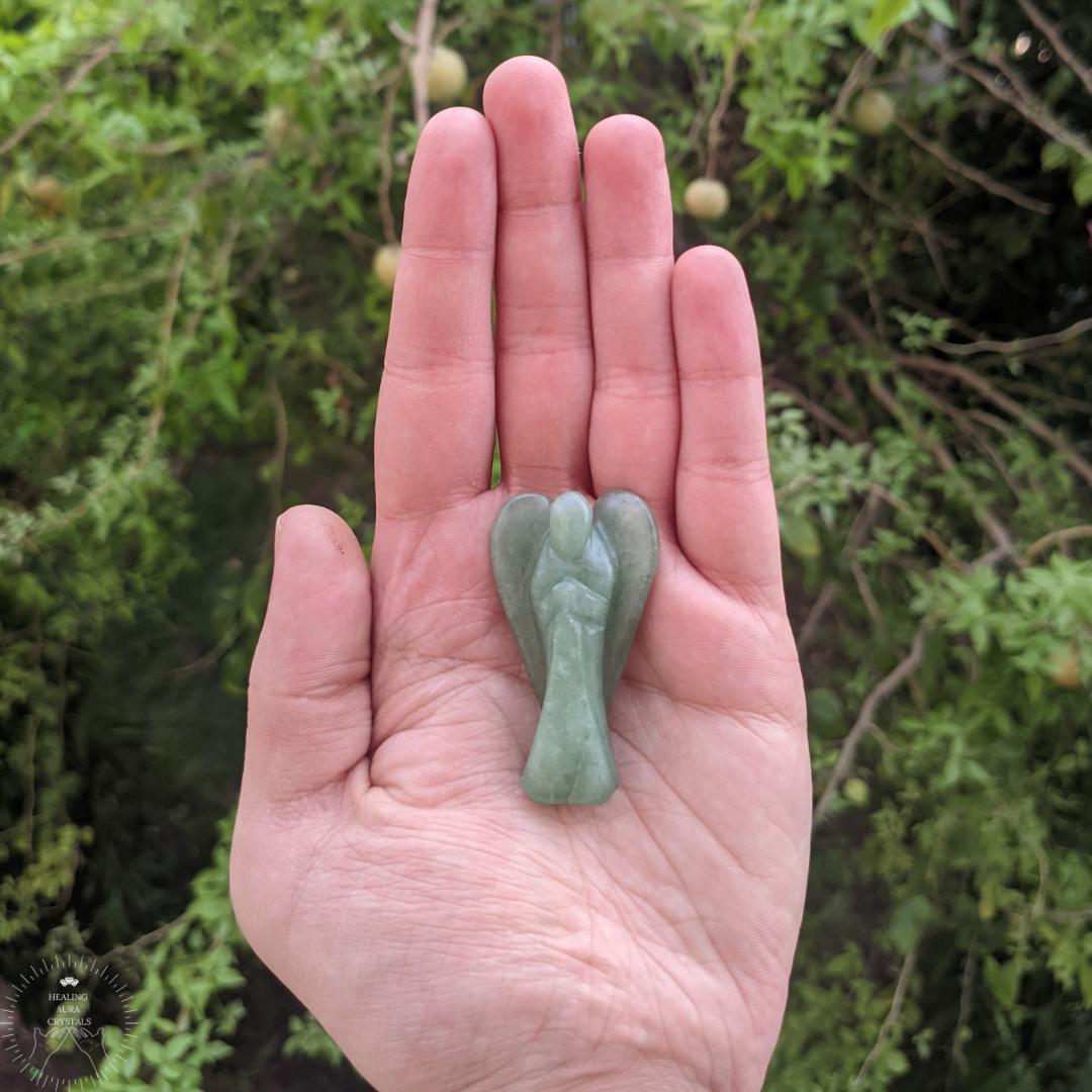 Green Aventurine Angel