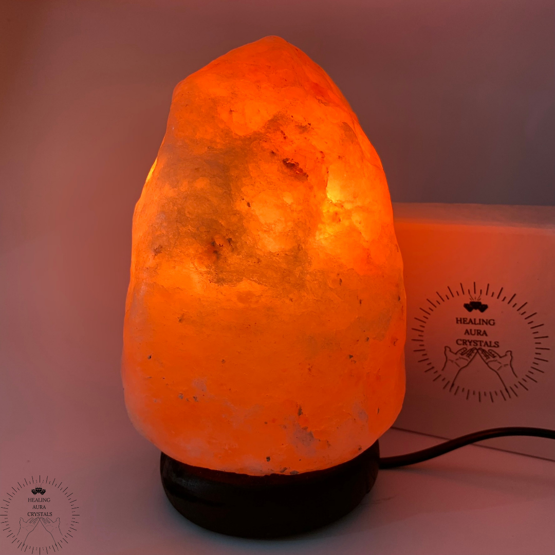 Himalayan Rock Salt Lamp 2-3 kgs approx | 100% Authentic and Hand crafted