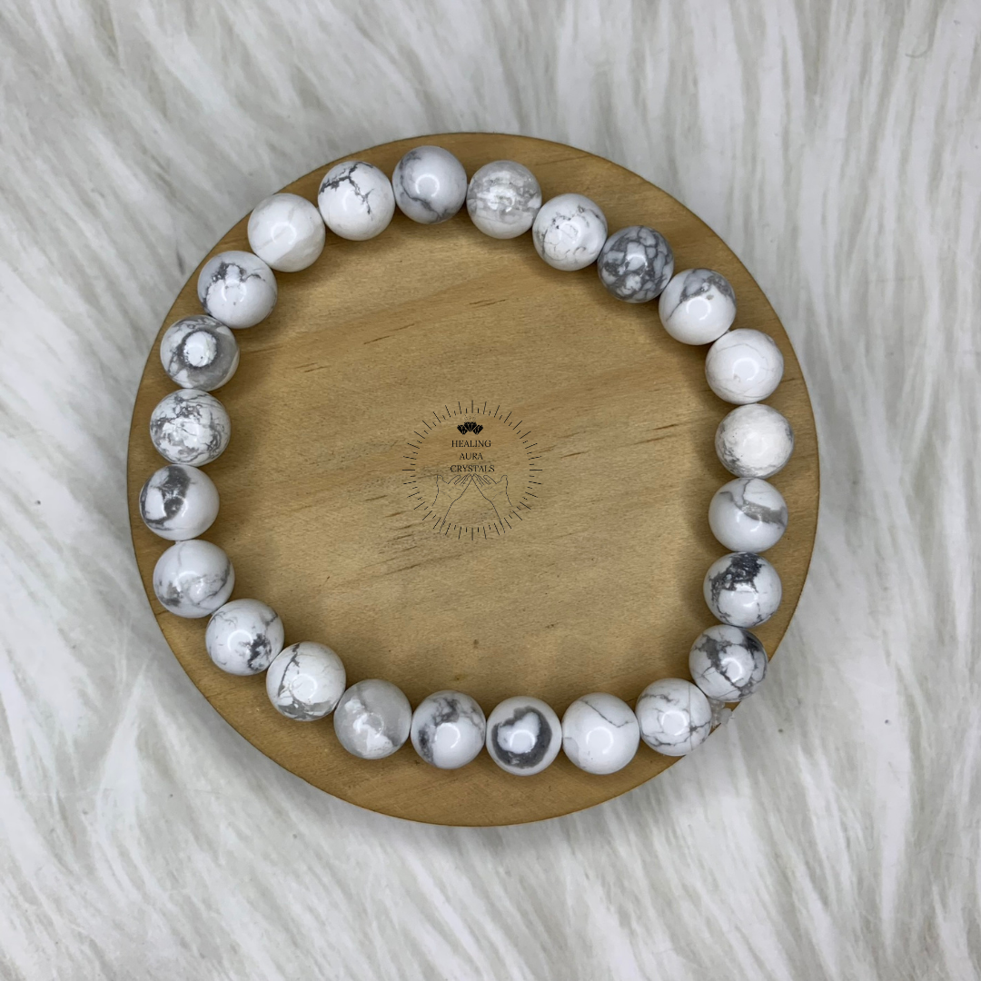 Howlite Bracelet (8mm)