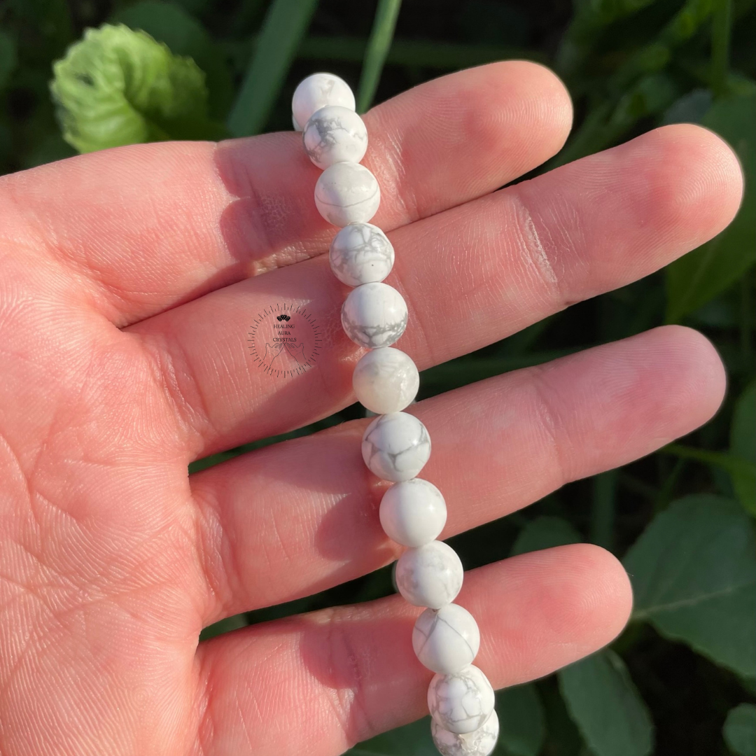 Howlite Bracelet (8mm)
