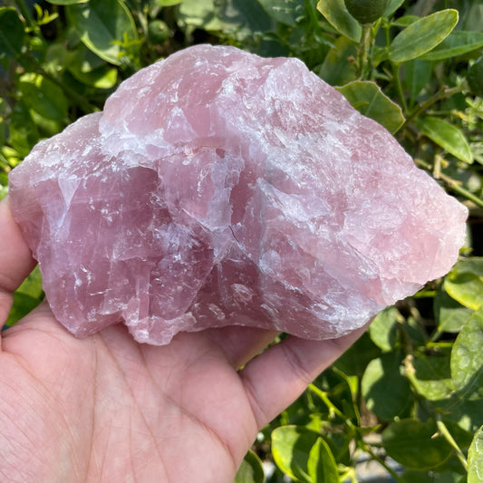 Rose Quartz Raw 662g - Premium Quality