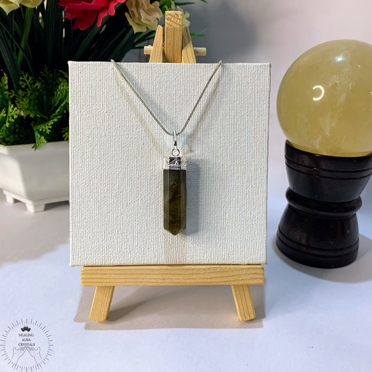 Labradorite Pencil Pendant