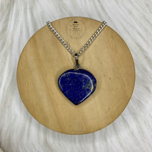 Lapis Lazuli Heart Pendant