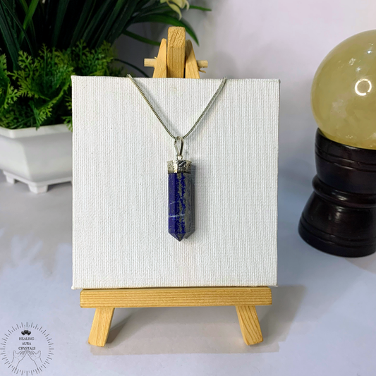 Lapis Lazuli Pencil Pendant