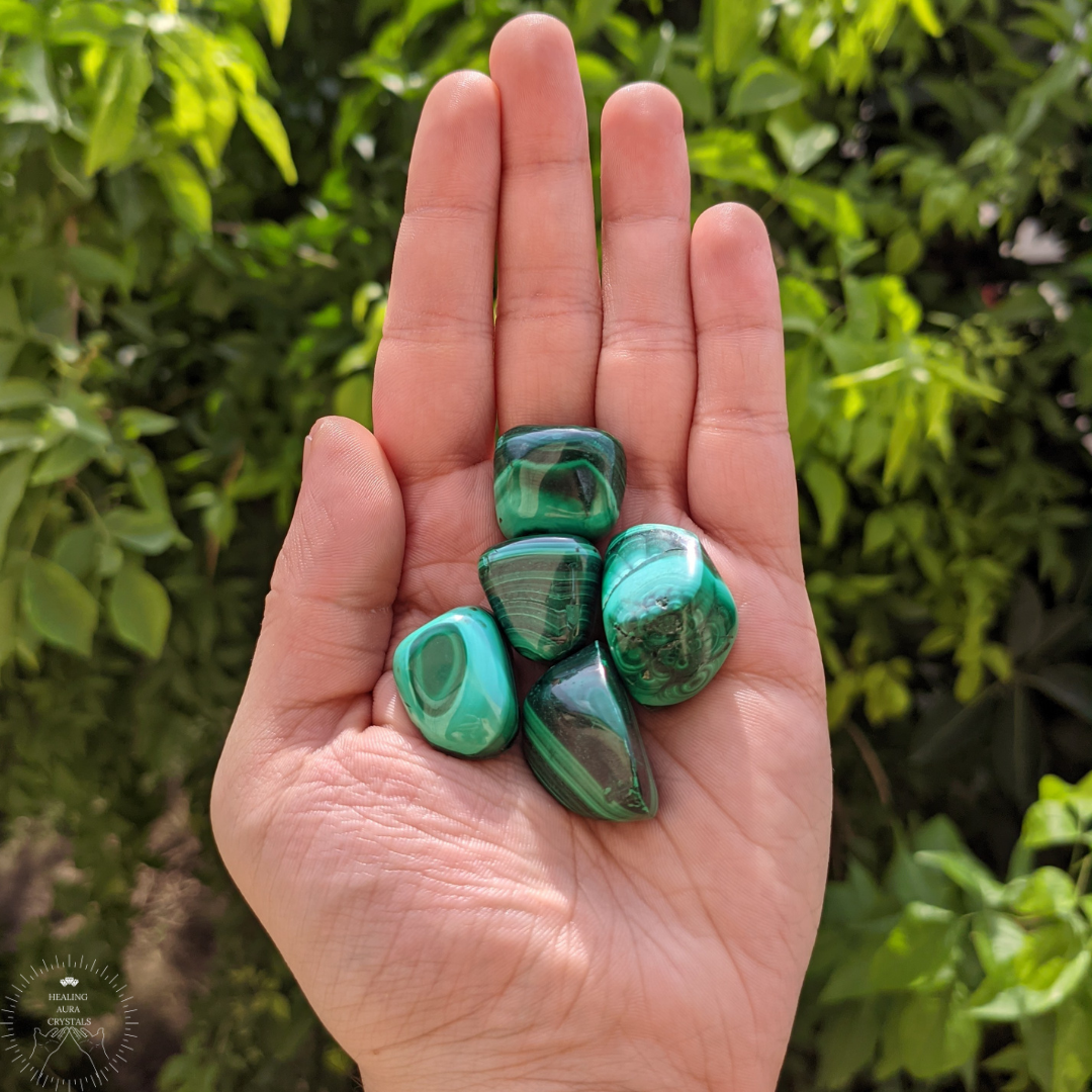 Malachite Tumble- Premium Quality