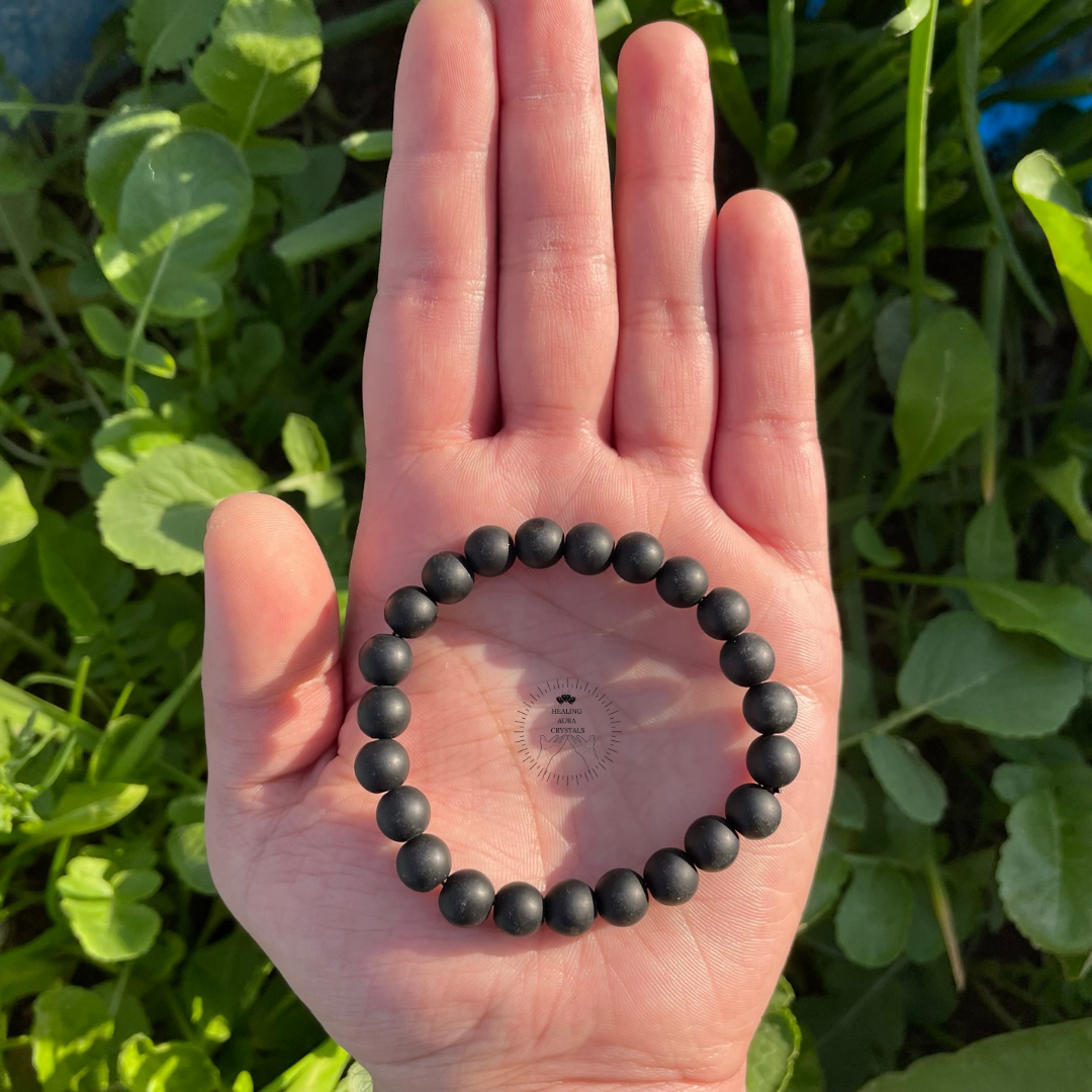 Matte Black Onyx Bracelet (8mm)
