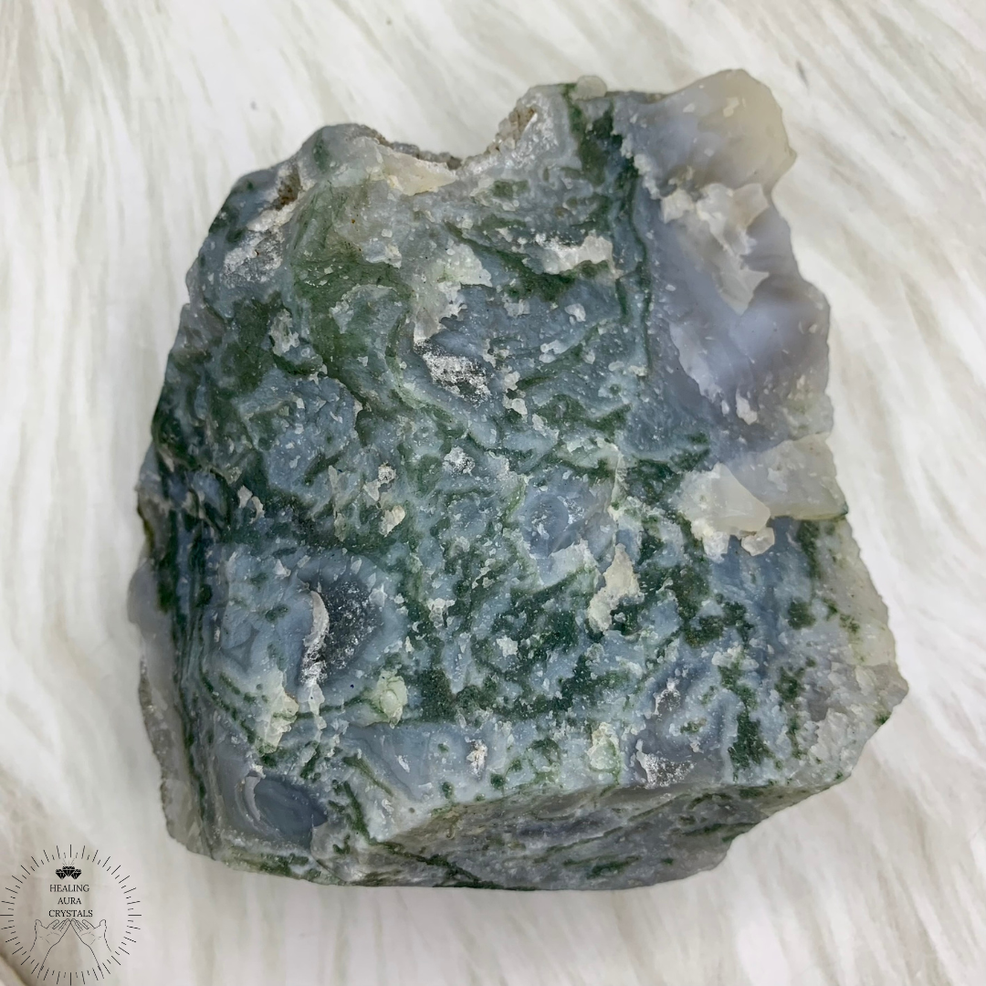 Moss Agate Raw 299g