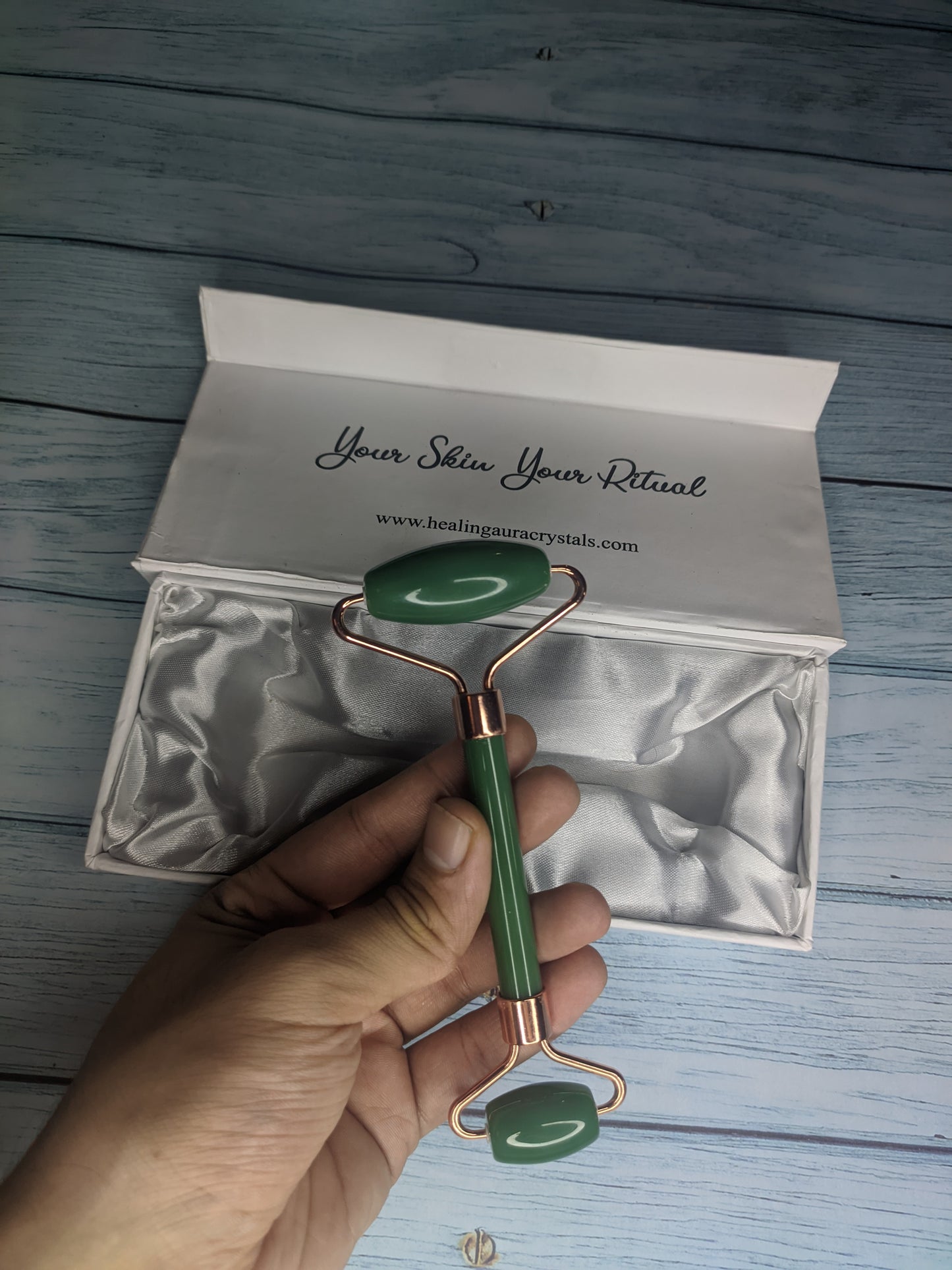 Green Jade Roller