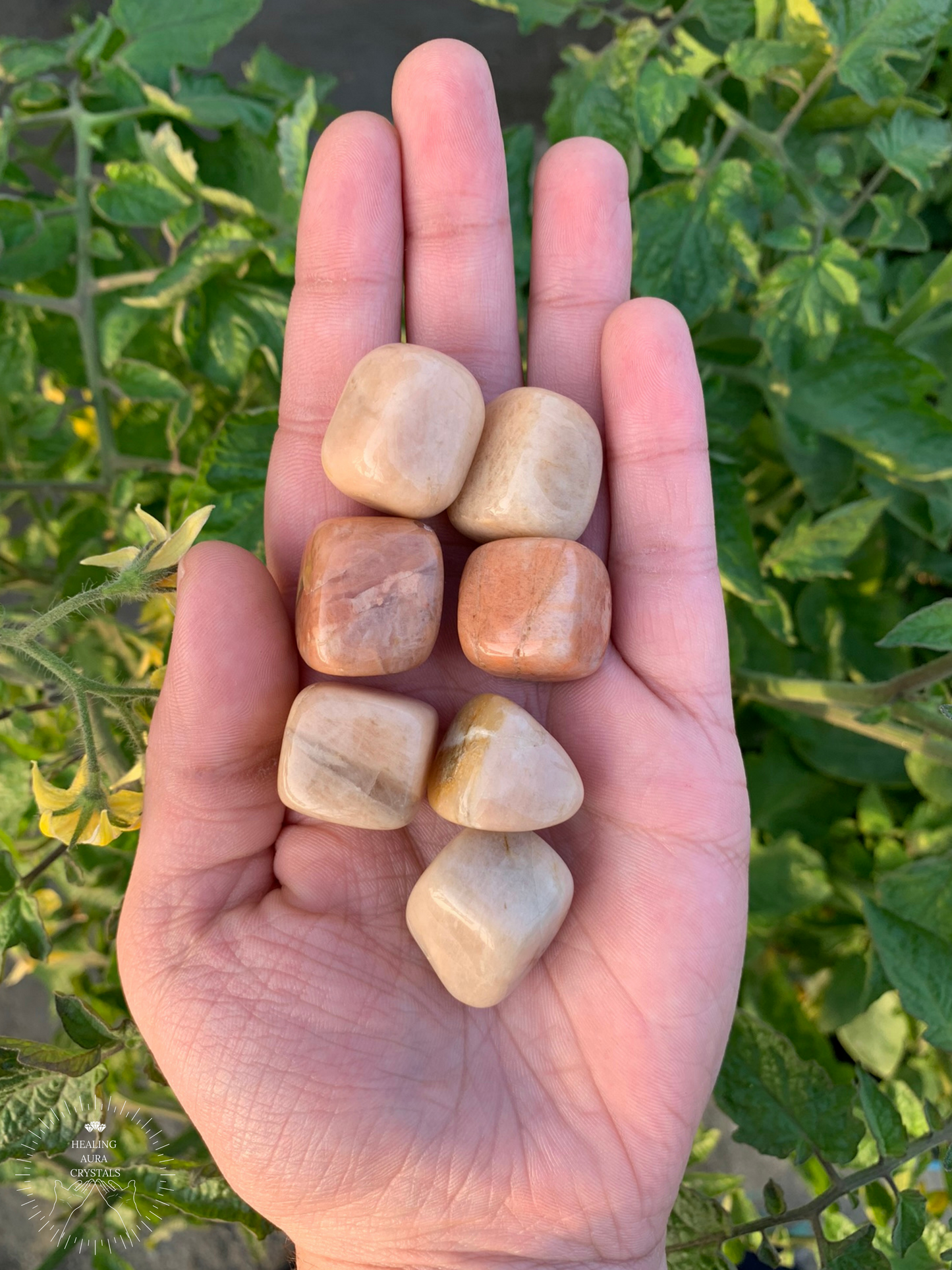 Peach Moonstone Tumble