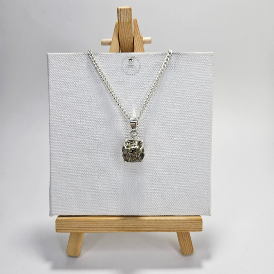 Pyrite Raw Pendant