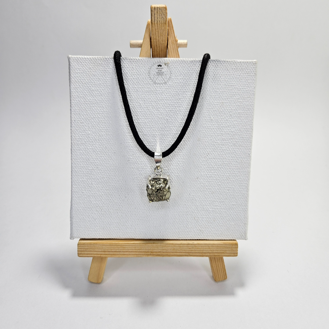Pyrite Raw Pendant