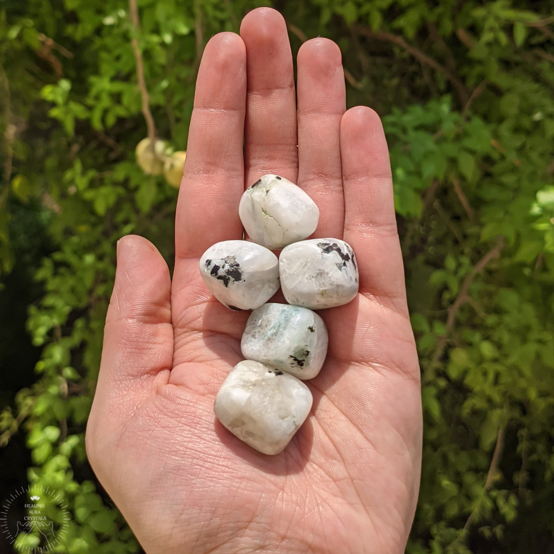 Rainbow Moonstone Tumble