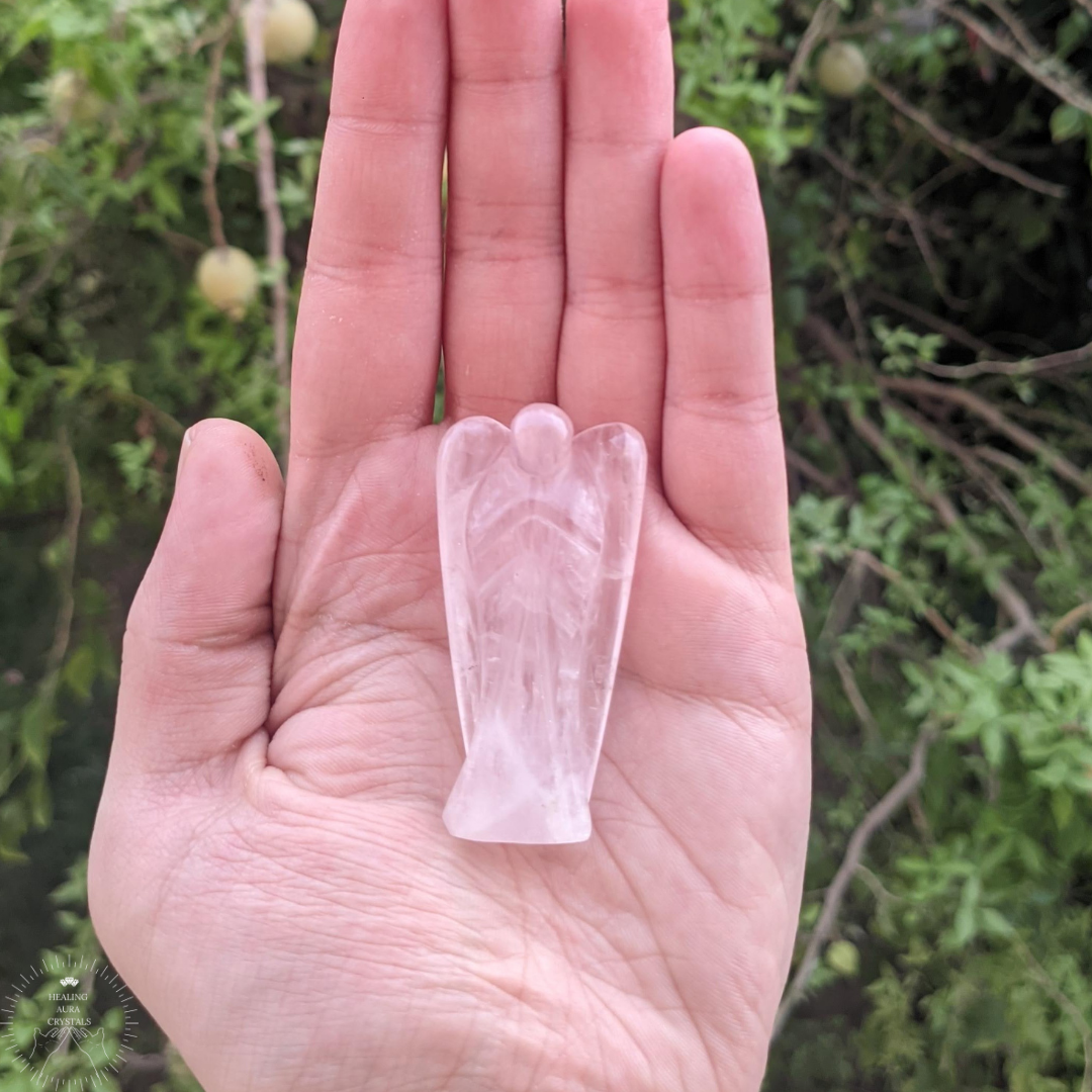 Rose Quartz Angel