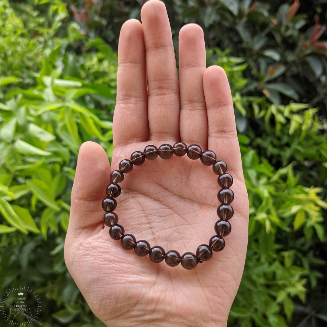 Smoky Quartz Bracelet (8mm)