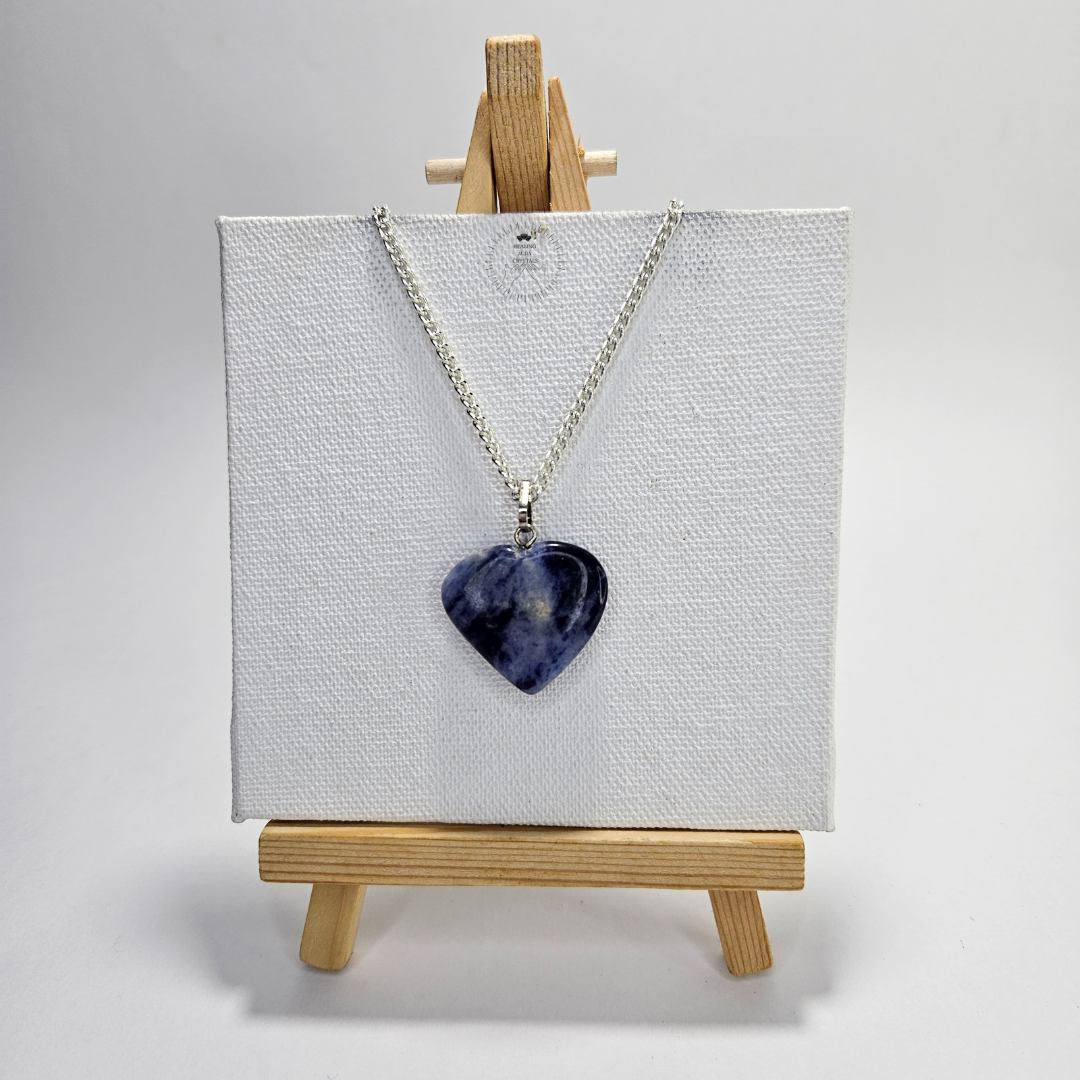 Sodalite Heart Pendant
