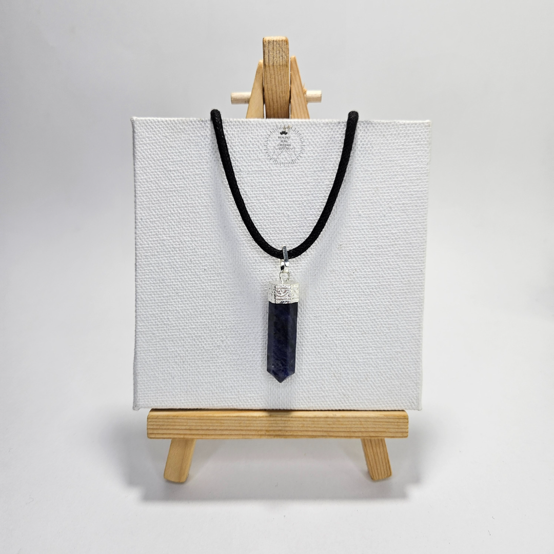 Sodalite Pencil Pendant