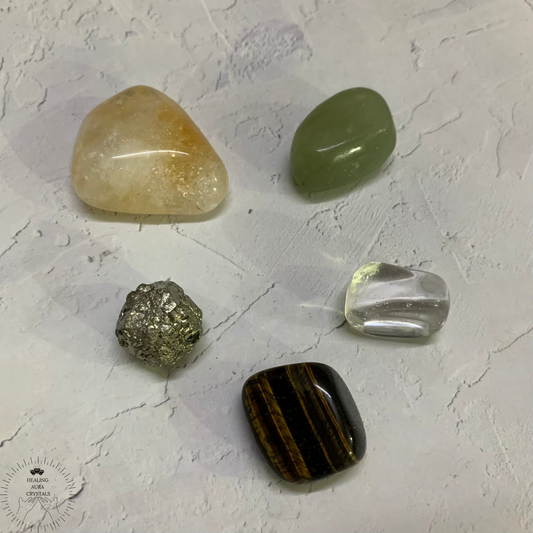 Wealth And Abundance Crystals Kit