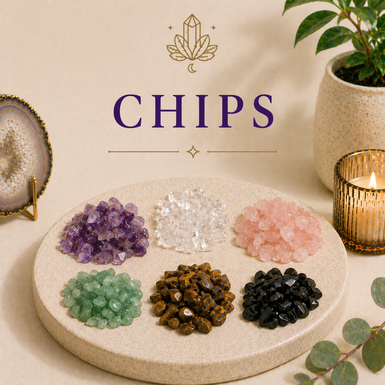 Crystal Chips by Healing Aura Crystals