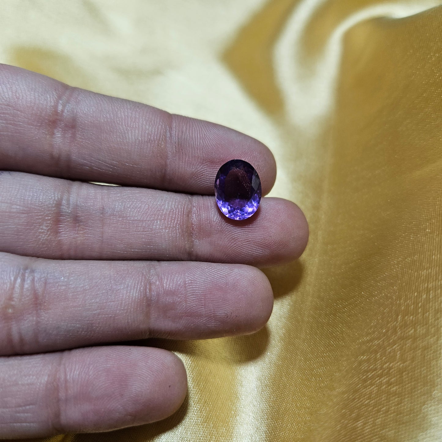 Amethyst Loose Diamond Cut Gemstone For Jewelry making