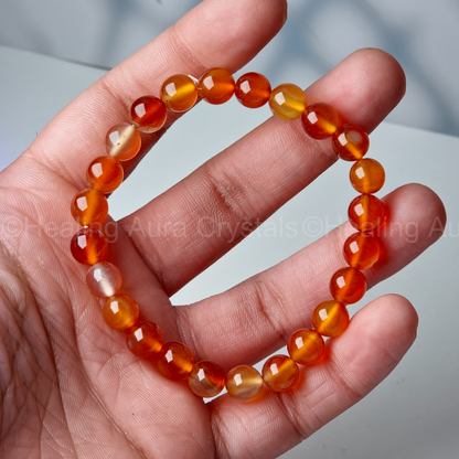 Carnelian Bracelet (8mm)