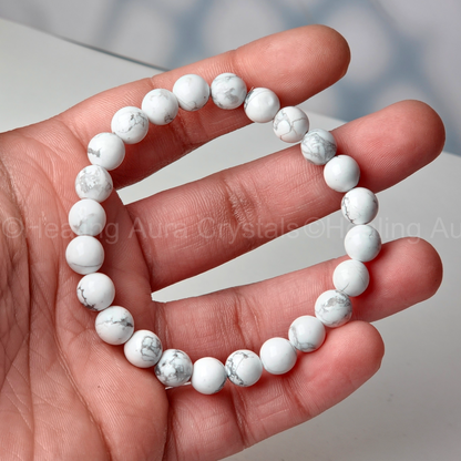 Howlite Bracelet (8mm)