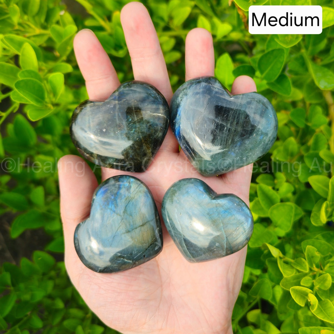 Labradorite Premium Heart
