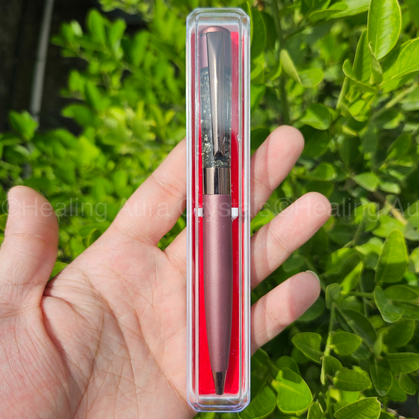 Pyrite Crystal Pen for Personal use and Gifting- with box
