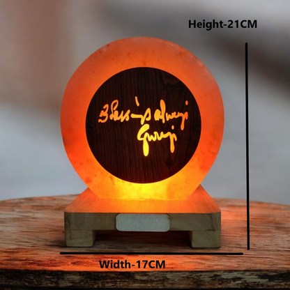 Guruji Himalayan Rock Salt 3D Tile Lamp – 3D Spiritual Salt Tile Lamp