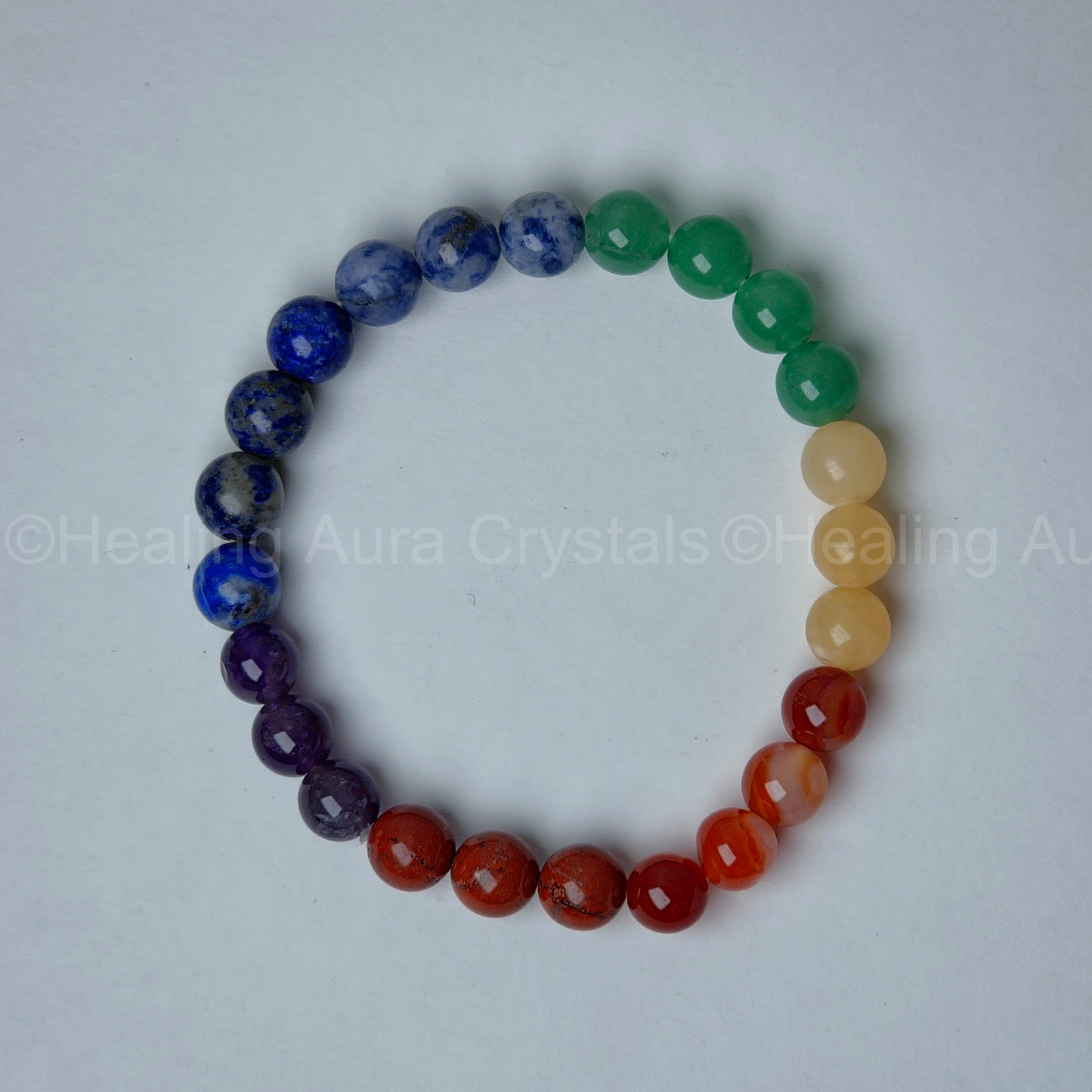 7 Chakra Bracelet (8mm)