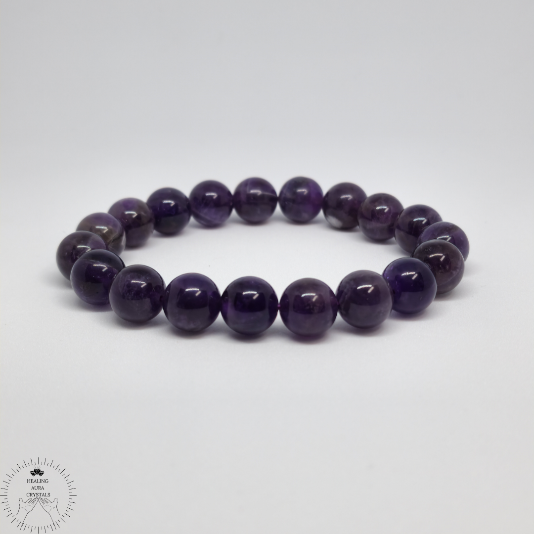 Amethyst Bracelet (10 mm)