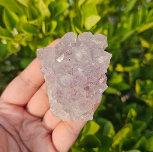 Amethyst cluster 136g