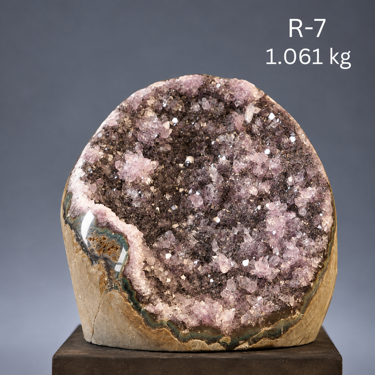 Amethyst Geode AA Quality