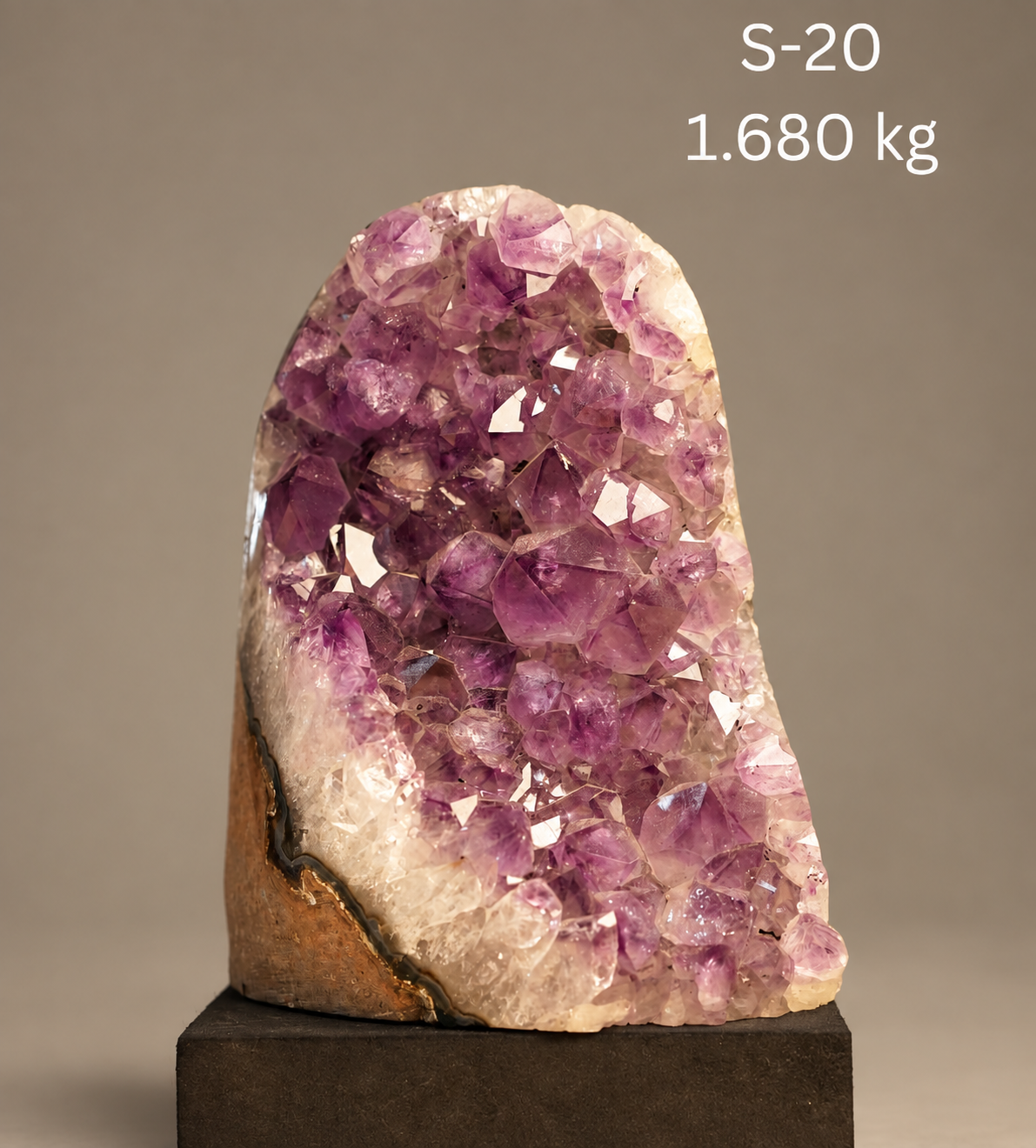 Amethyst Geode Star Quality