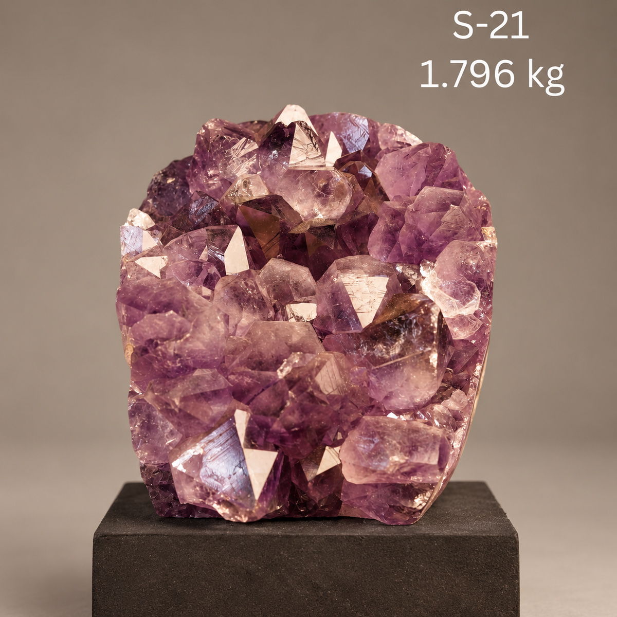 Amethyst Geode Star Quality