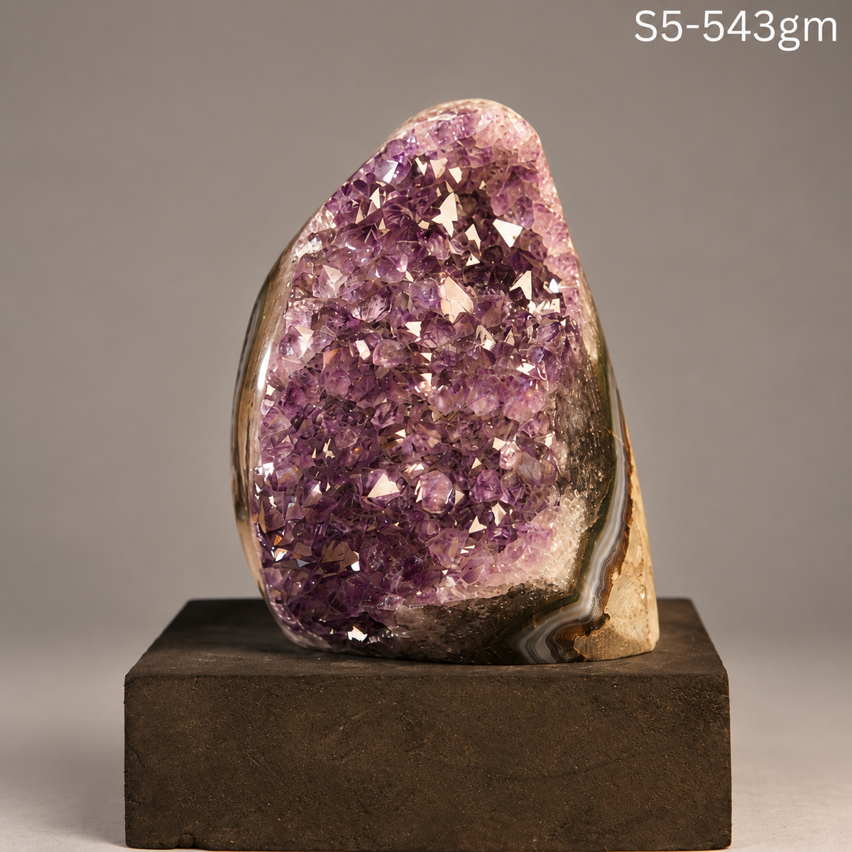 Amethyst Geode Star Quality